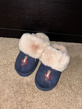 Ralph lauren bear slippers